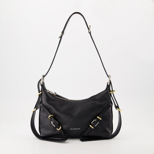 Givenchy, black leather bag, luxury mini bag, elegant accessory, Petite Voyou