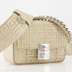 Givenchy, Embroidered Canvas Bag, Luxury Purse, Fashion Accessories, High-End Handbag