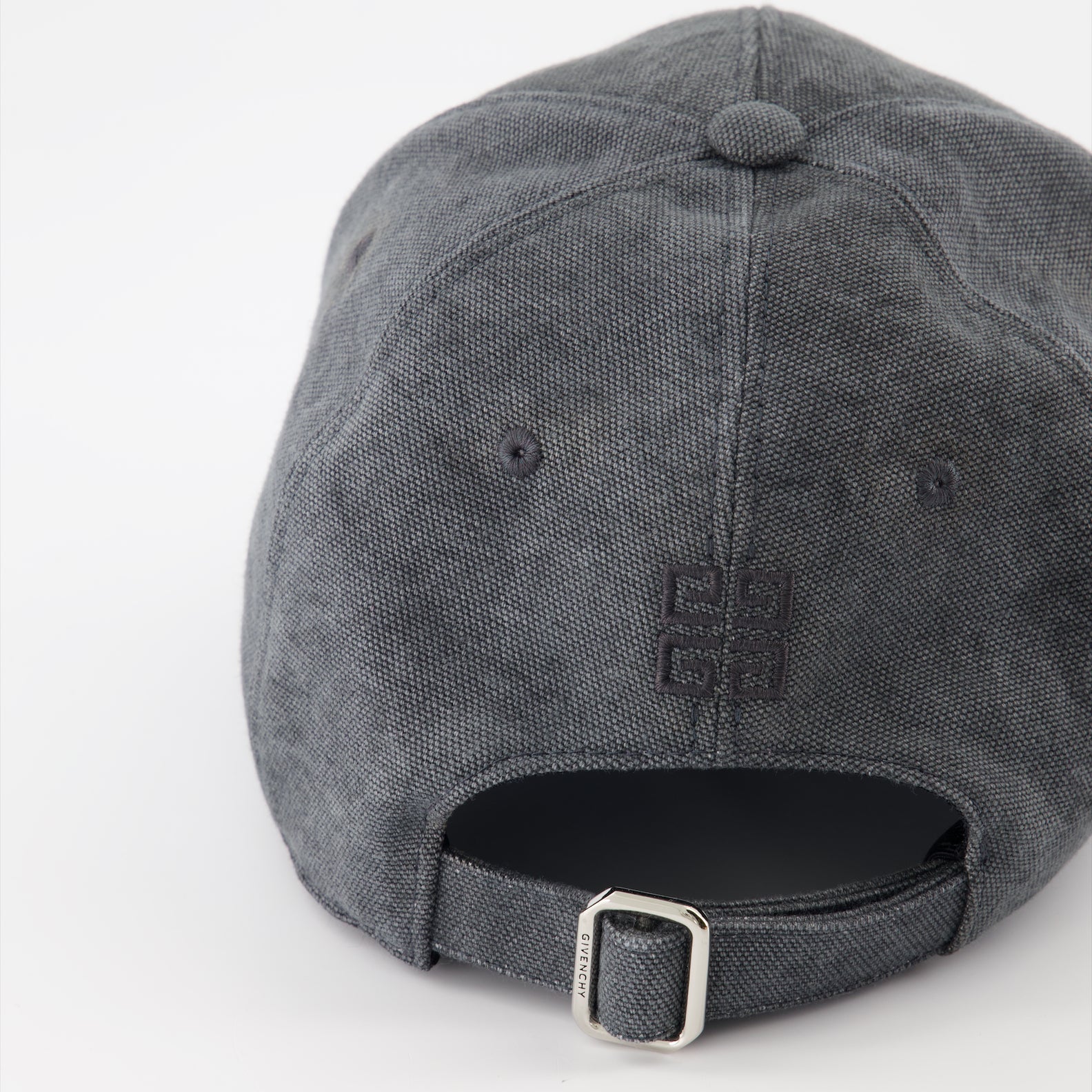 Givenchy cotton cap, luxury grey cap, 4G logo hat, designer cap, high-end accessories