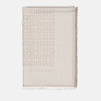 Givenchy scarf, silk scarf, wool scarf, luxury accessories, 4G print scarf