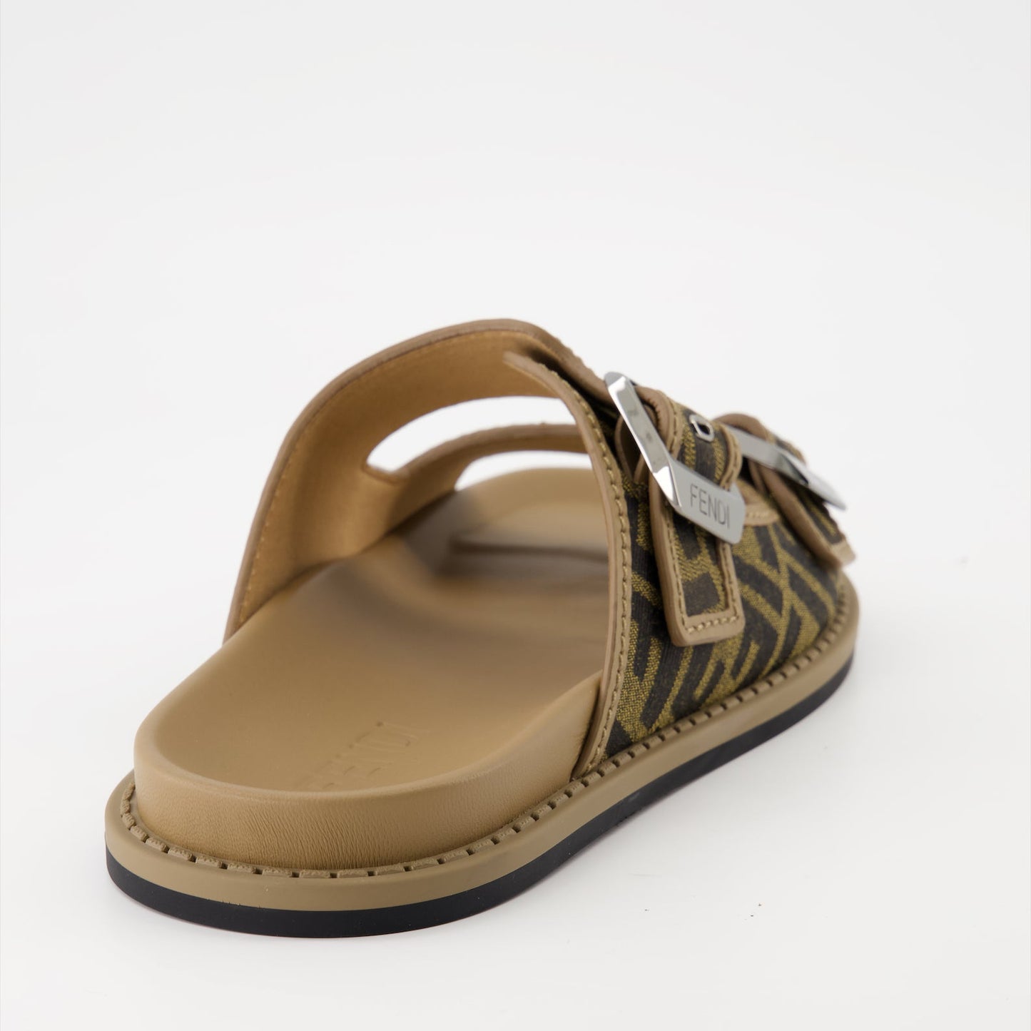 Fendi sandals, FF jacquard, luxury footwear, designer sandals, premium summer shoes