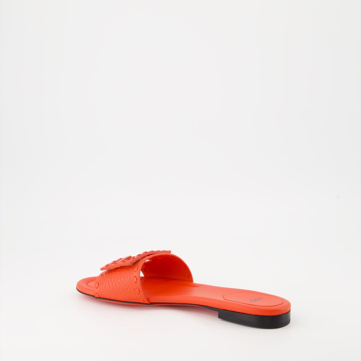 Fendi sandals, leather sandals, luxury footwear, designer sandals, Cuoio Romano