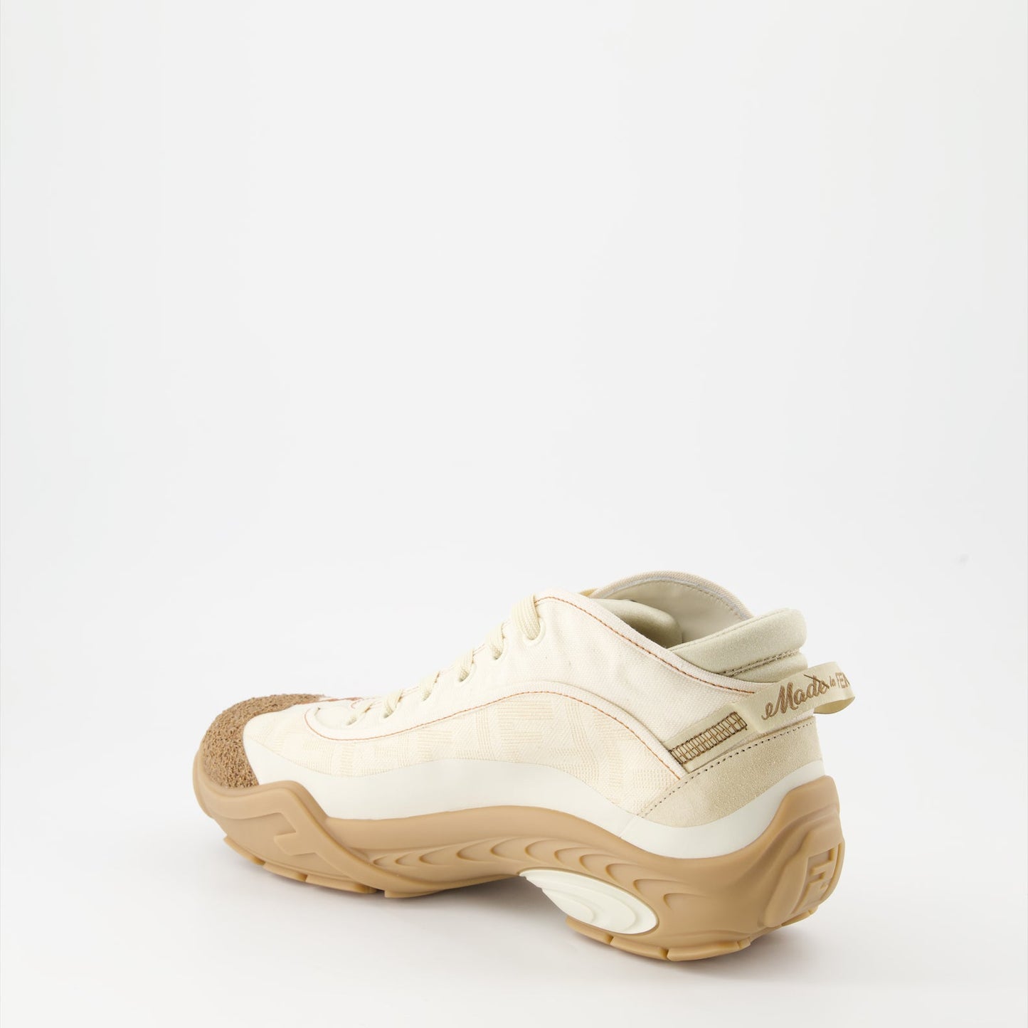 Fendi Lab Sneakers, high-top sneakers, luxury footwear, designer sneakers, premium sneakers