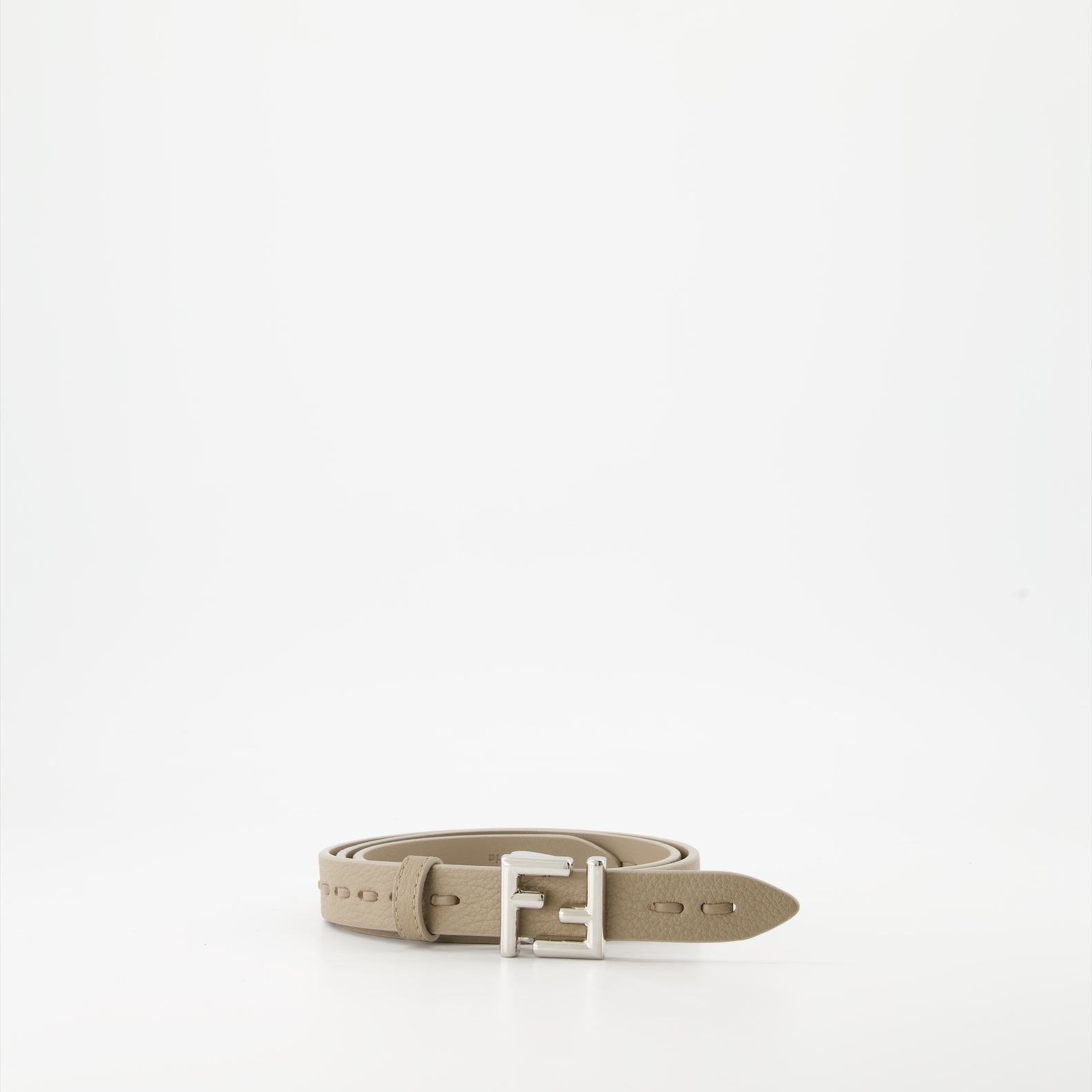 FF leather belt, Fendi belt, Cuoio Romano accessories, luxury belts, iconic FF buckle