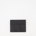 Fendi, Shadow Diagonal, leather cardholder, luxury accessory, sophisticated design