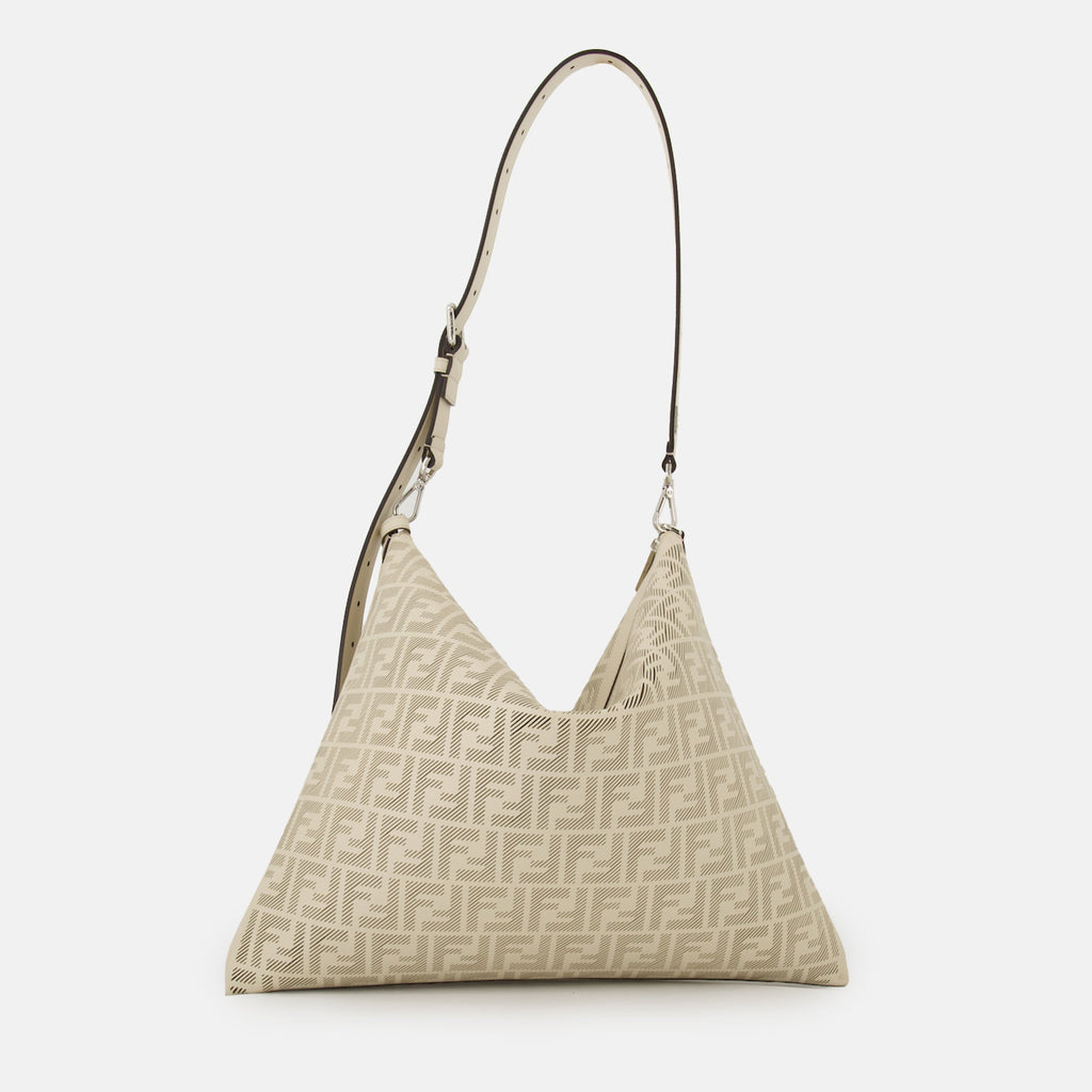 Fendi, luxury leather bag, FF leather bag, designer bag, premium accessories