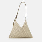 Fendi After FF 가죽 가방 이미지 - 유니섹스 - 2024 봄-여름 시즌 - 뒷면 보기