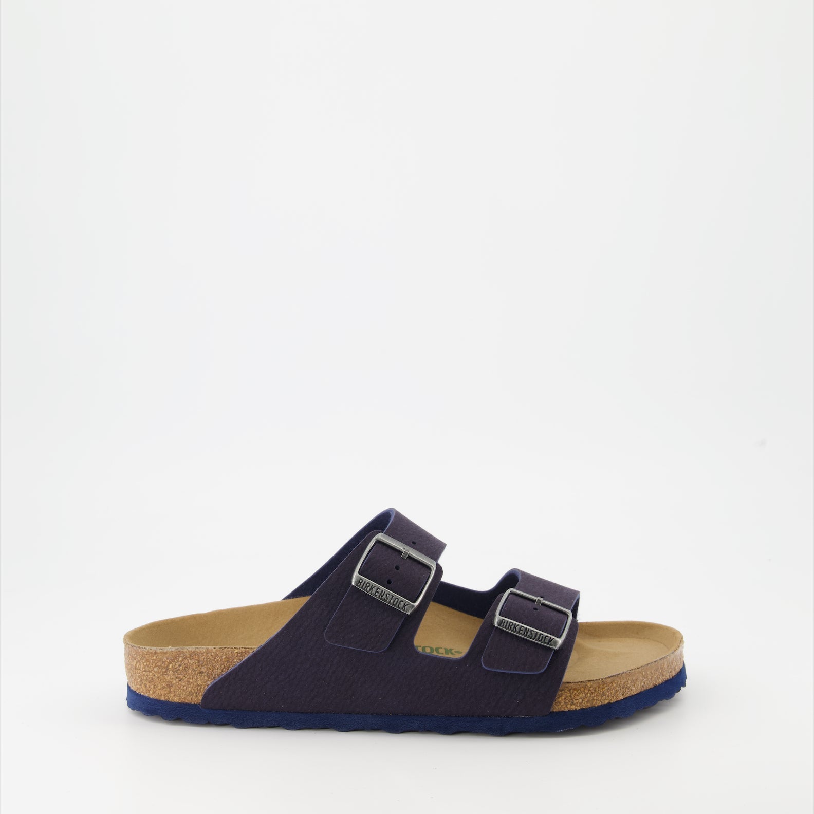 luxury slides, Birkenstock Arizona, synthetic leather slides, elegant footwear, premium comfort slippers