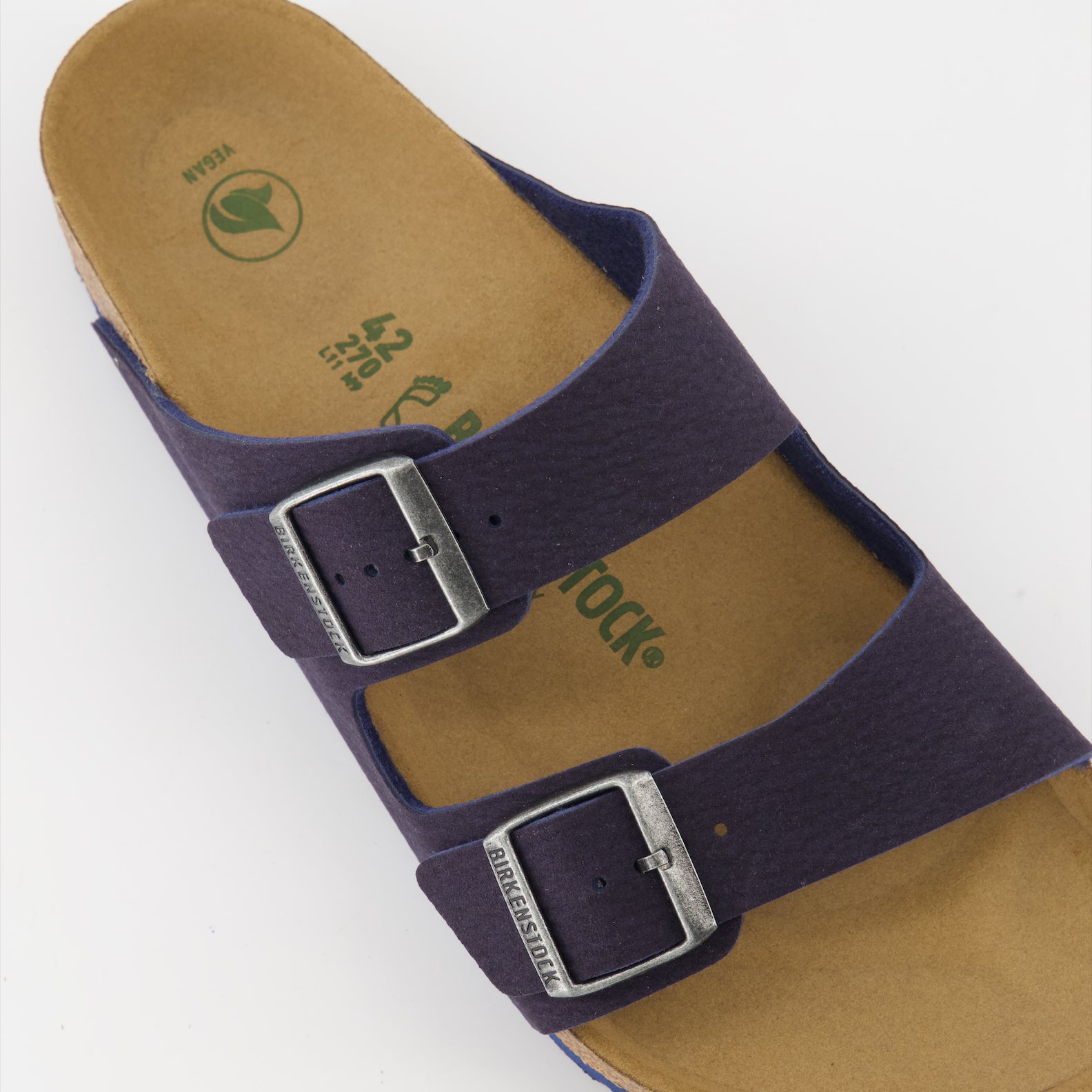 luxury slides, Birkenstock Arizona, synthetic leather slides, elegant footwear, premium comfort slippers