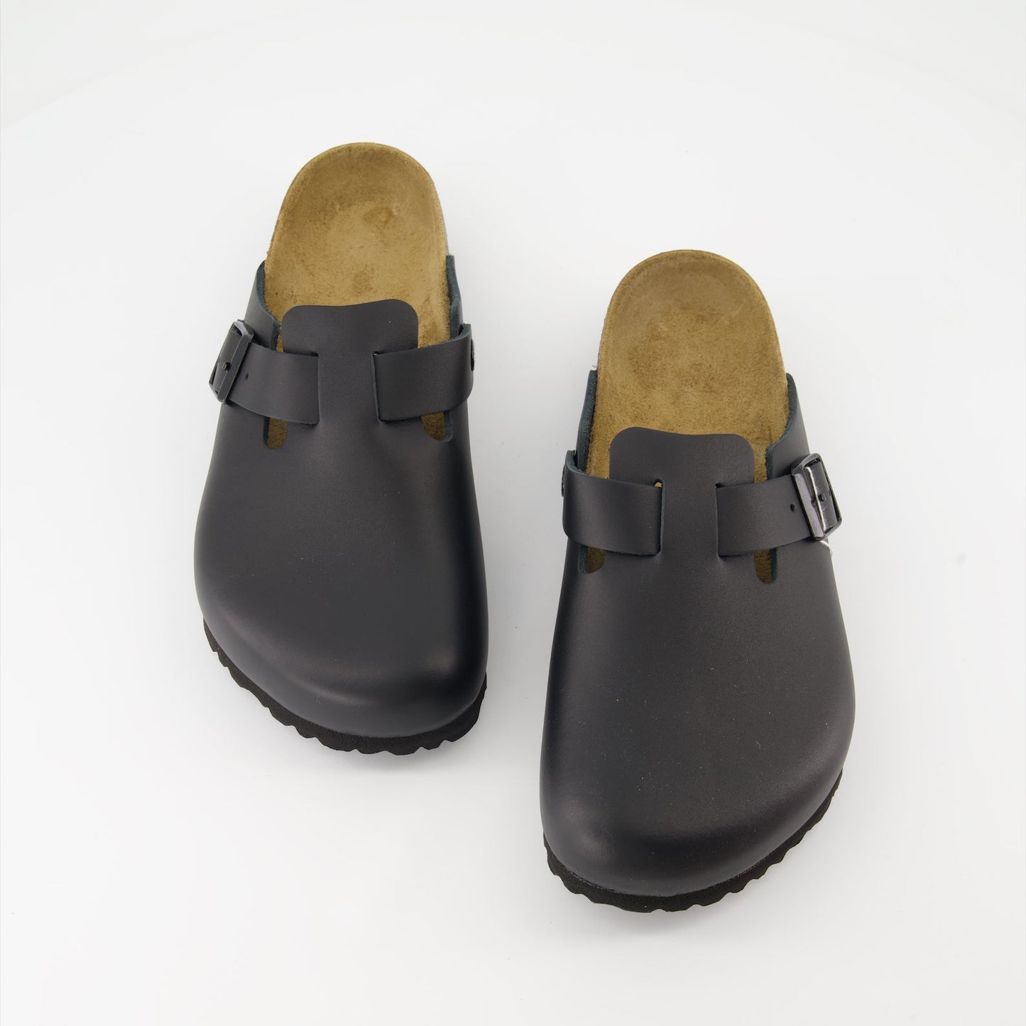 Birkenstock mules, leather mules, cork mules, luxury footwear, comfort mules