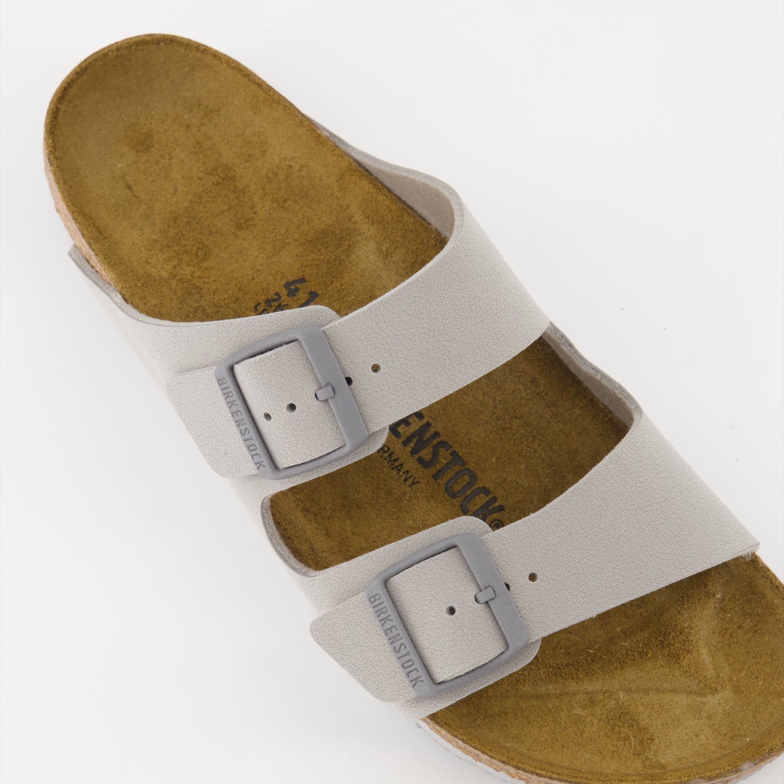 Birkenstock sandals, luxury footwear, Arizona Birko-Flor, two-tone sandals, premium comfort