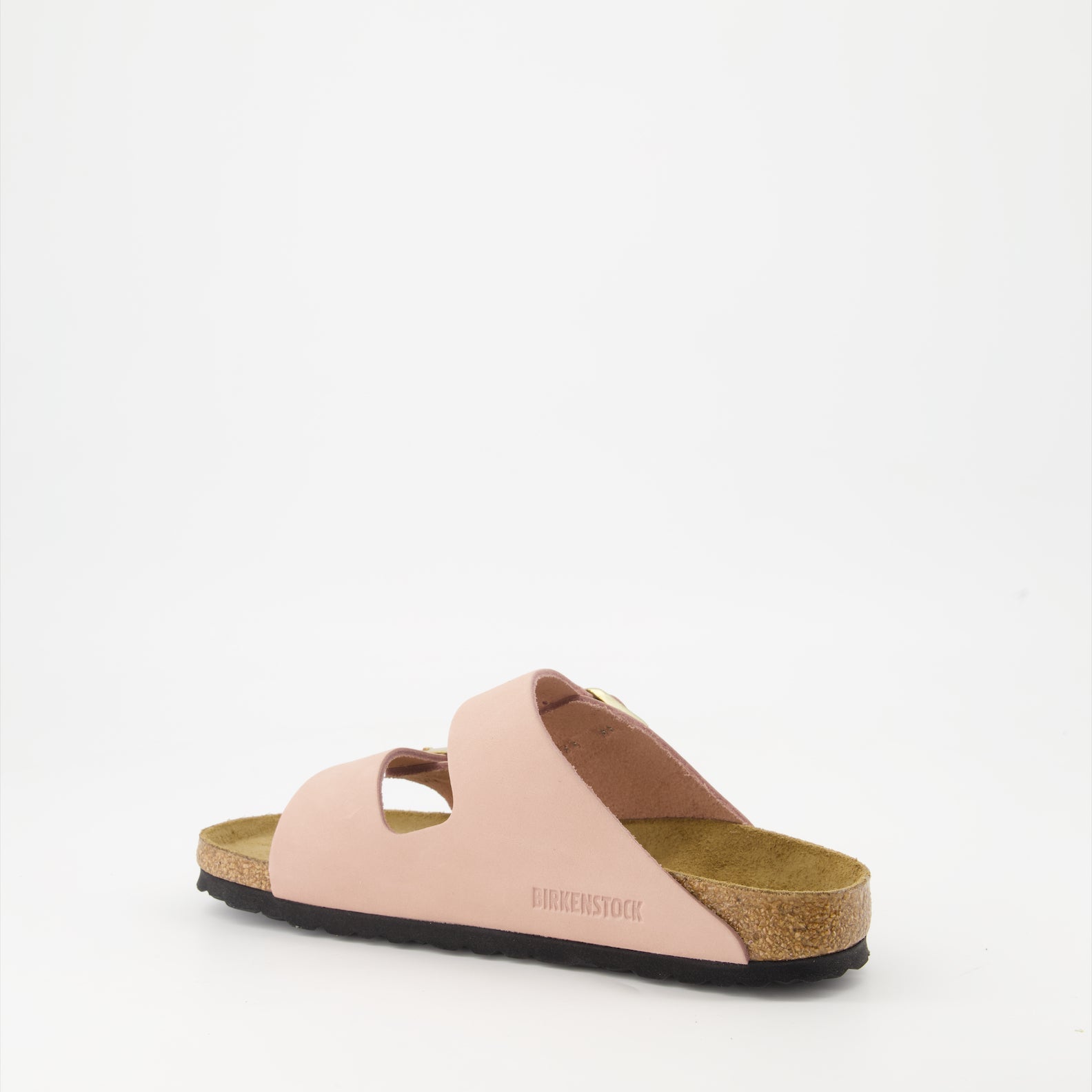 Arizona sandals, nubuck leather, rose pink sandals, Birkenstock comfort, luxury footwear