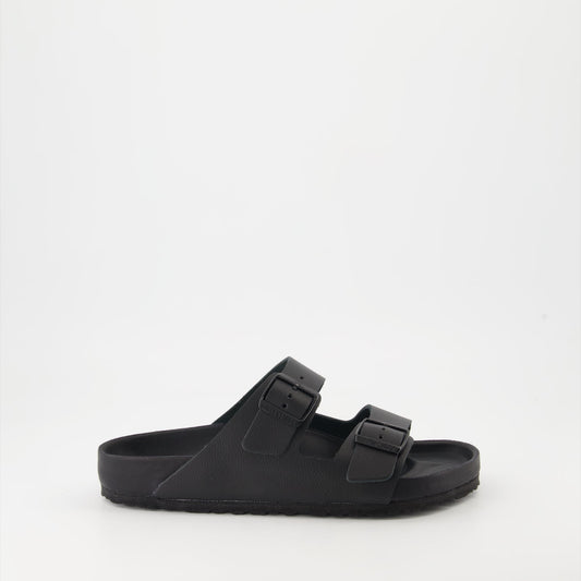 Birkenstock sandals, black Arizona sandals, luxury EVA sandals, stylish men's footwear, high-end sandals