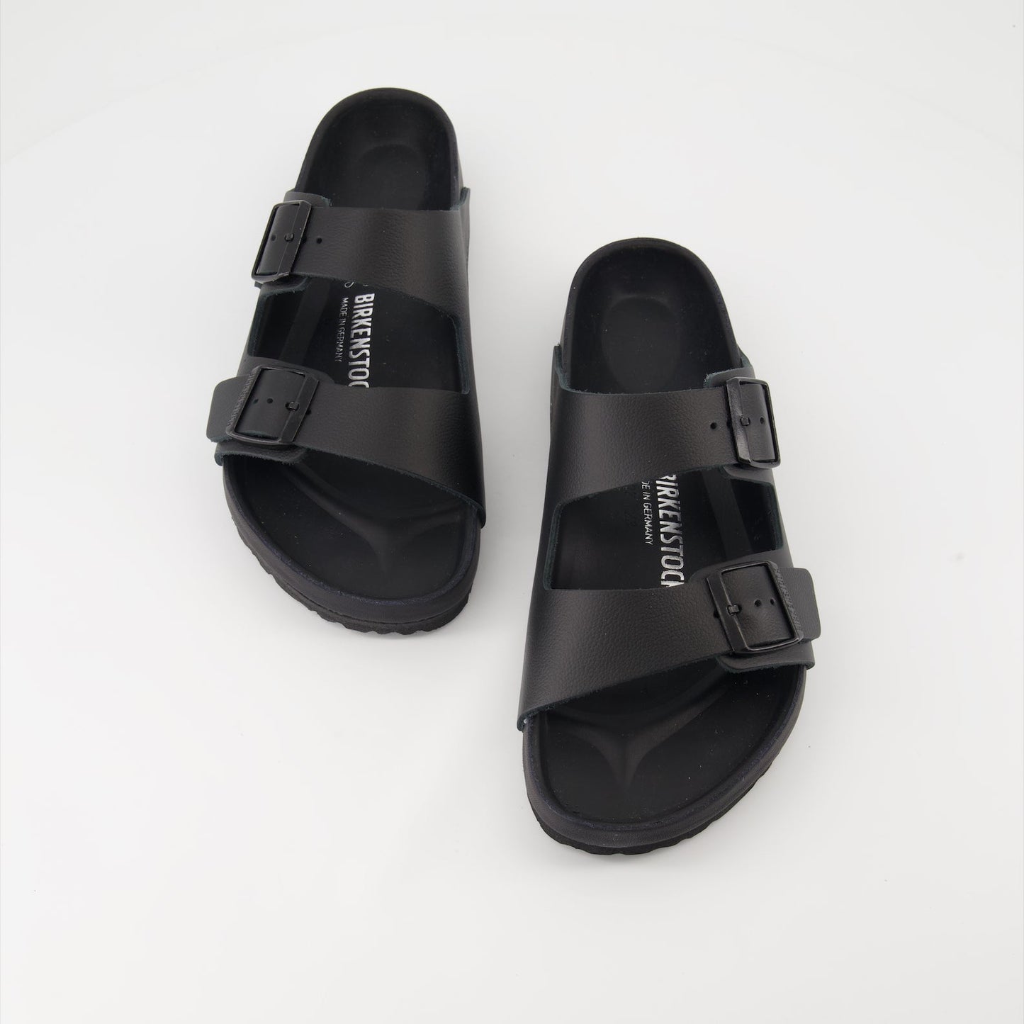 Birkenstock sandals, black Arizona sandals, luxury EVA sandals, stylish men's footwear, high-end sandals