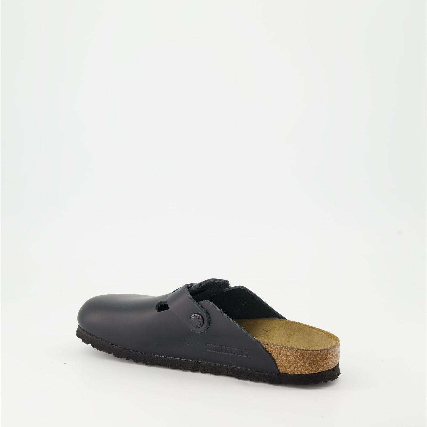 Birkenstock mules, luxury footwear, leather mules, cork footbed, ergonomic sandals