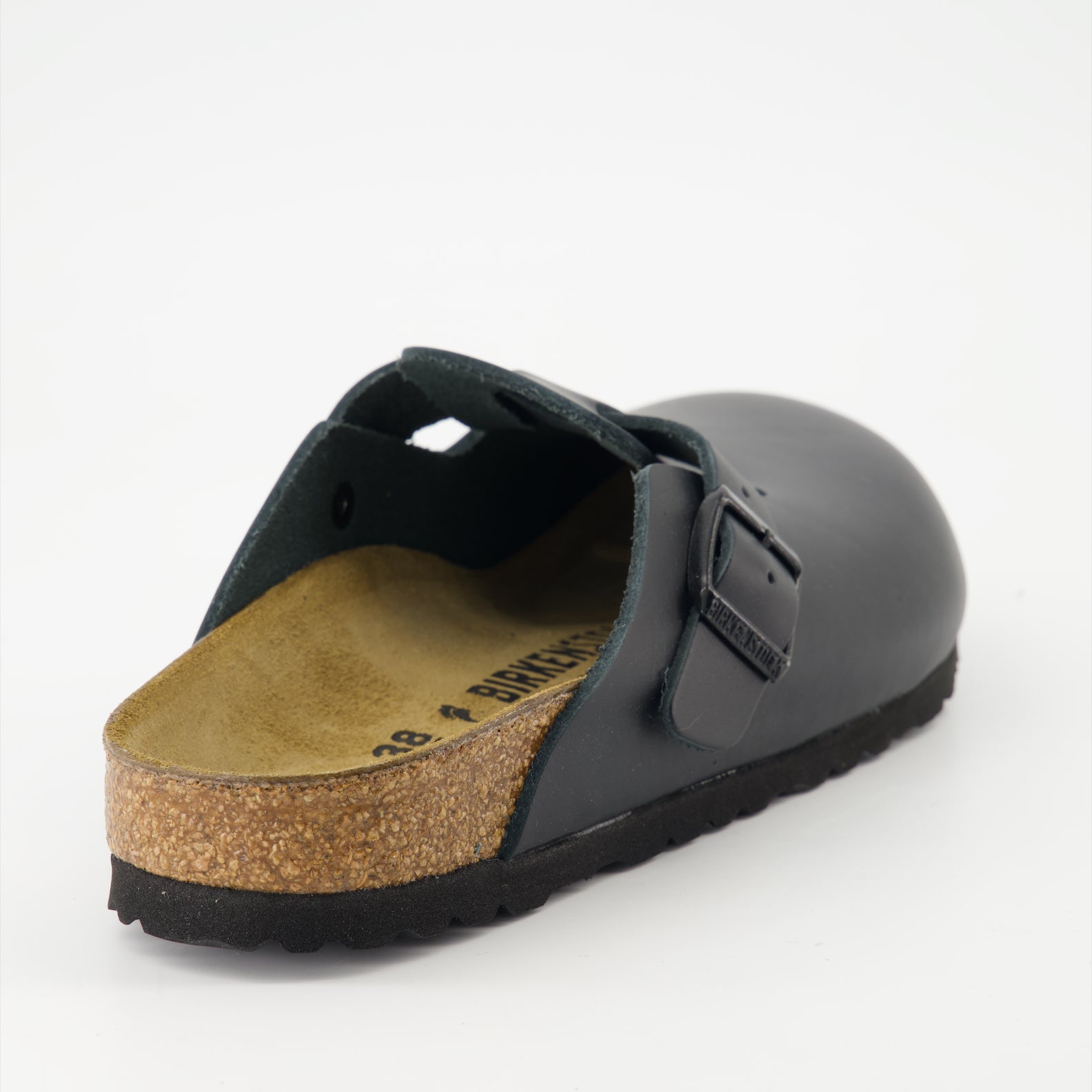 Birkenstock mules, luxury footwear, leather mules, cork footbed, ergonomic sandals