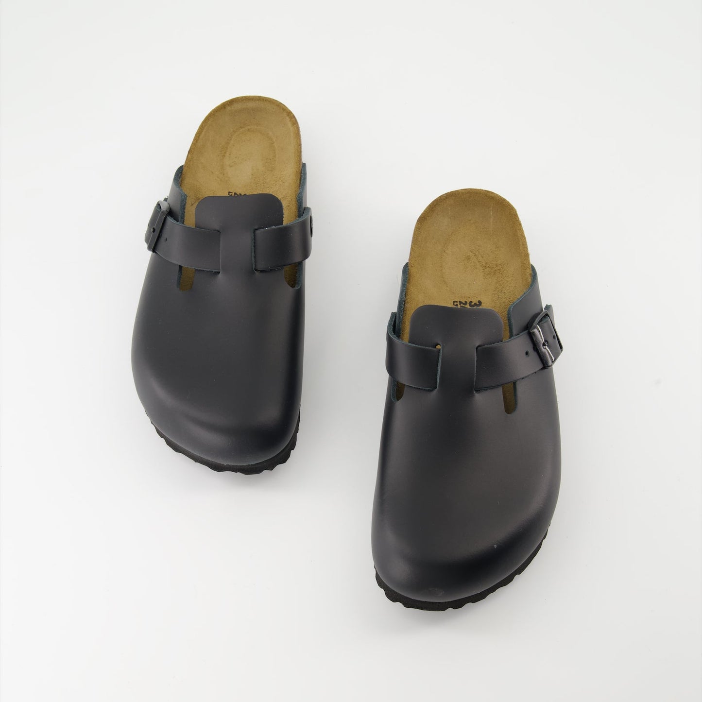 Birkenstock mules, luxury footwear, leather mules, cork footbed, ergonomic sandals