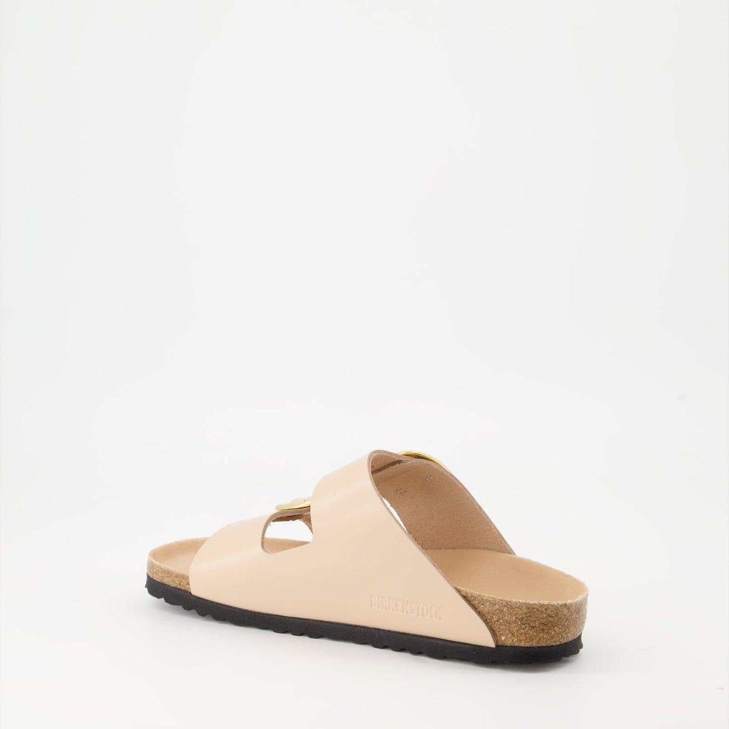 Birkenstock sandals, luxury leather sandals, Arizona Big Buckle, pink leather sandals, stylish comfortable footwear