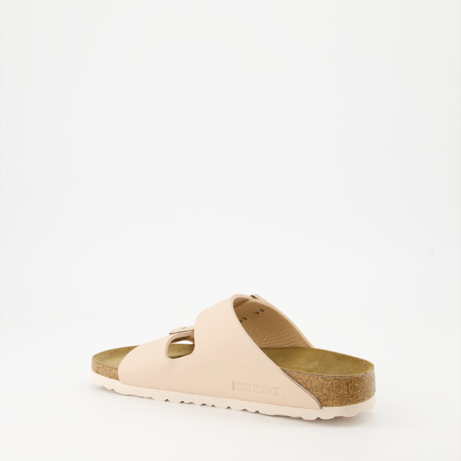 Birkenstock, Arizona sandals, Birko-Flor, light beige sandals, luxury footwear