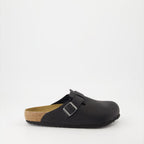 남성을 위한 Birkenstock의 Boston Mules 이미지 - 2024년 봄-여름 시즌 - 오른쪽 측면 보기