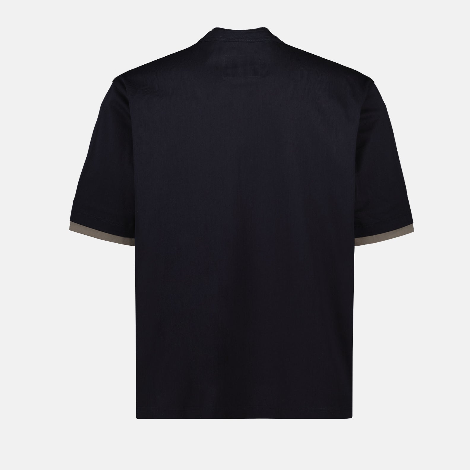 luxury T-shirt, blue T-shirt, Sacai T-shirt, stylish pocket T-shirt, premium men's fashion