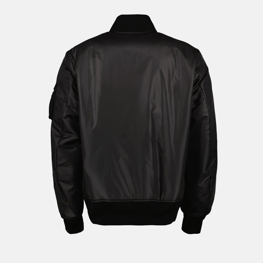 Reversible Nylon Bomber Jacket