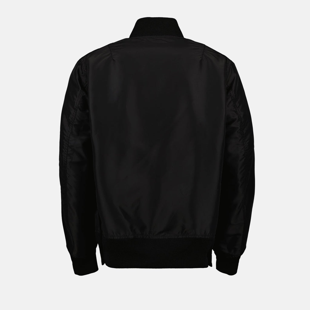 Reversible Nylon Bomber Jacket