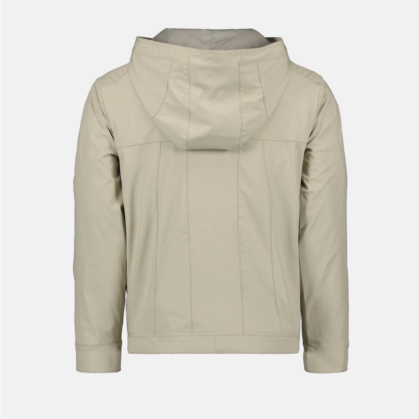 Tactical jacket, nylon beige jacket, L8 Studio, luxury outerwear, versatile jacket