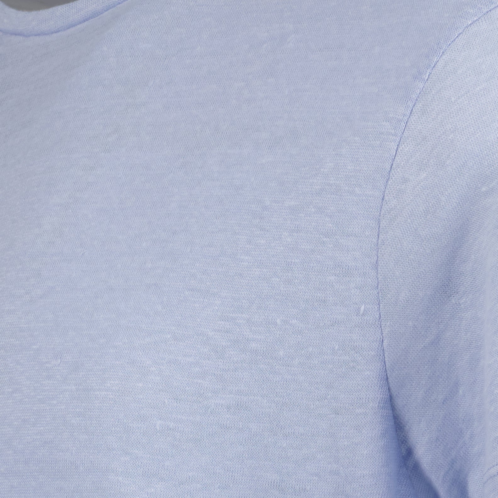 linen T-shirt, luxury T-shirt, Orlebar Brown, blue T-shirt, high-end menswear