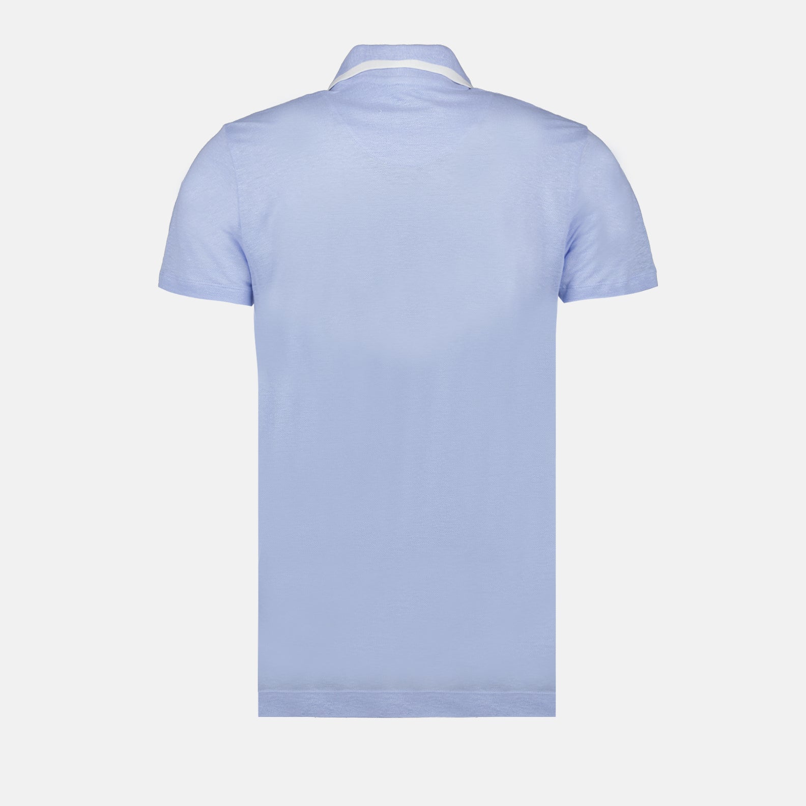 Polo Felix, Light Blue Linen, Orlebar Brown, Luxury Polo, Elegant Casual Wear