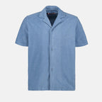 Orlebar Brown, Howell shirt, short sleeve shirt, luxury menswear, elegant casual wear