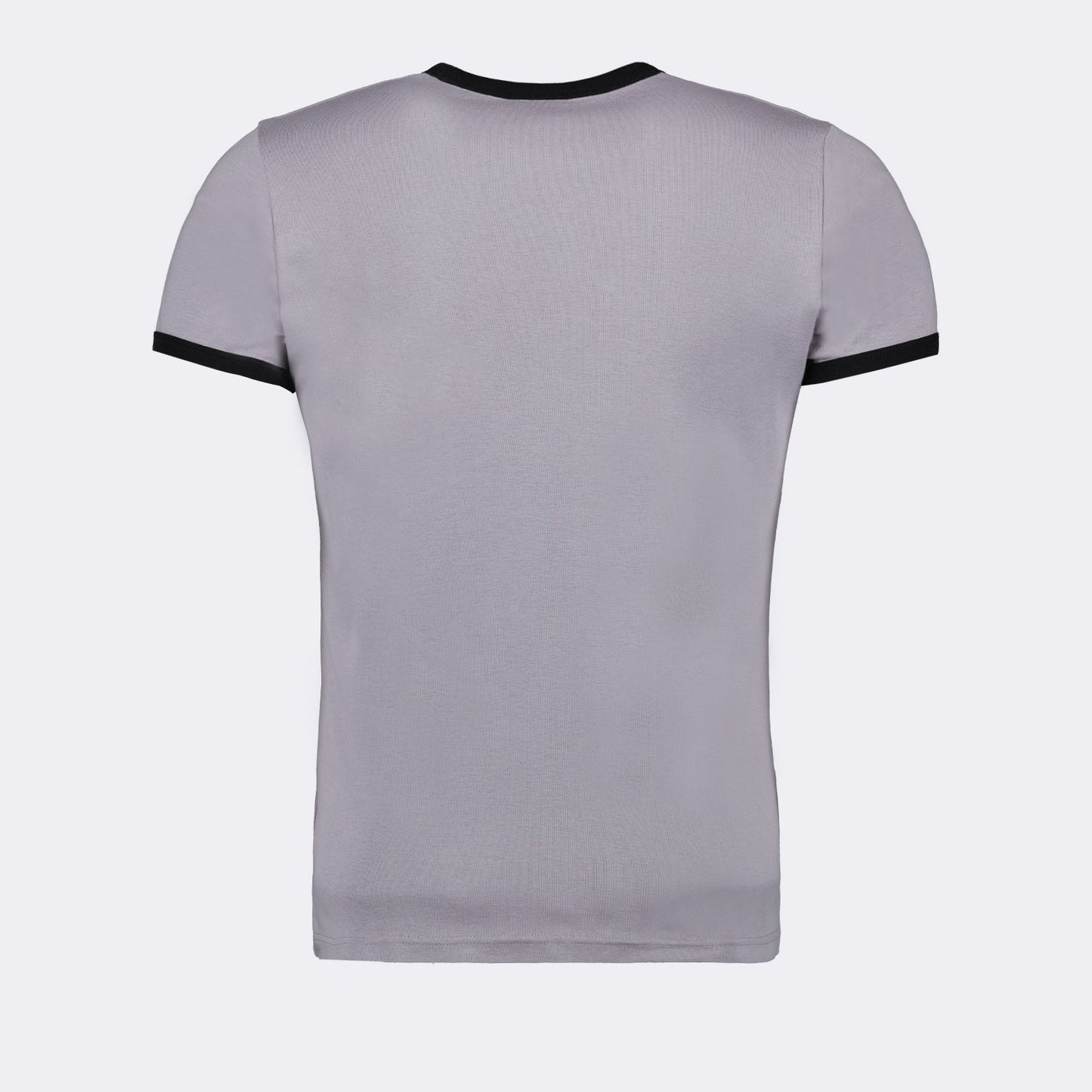 Contrasted Edition T-Shirt, Courrèges grey T-Shirt, luxury casual wear, timeless appeal, premium T-Shirt