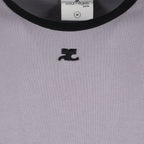 Image du T-shirt Édition Contrastée par Courrèges pour Hommes - Saison Printemps-Été 2024 - Vue Détail 5