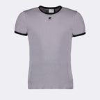 Image du T-shirt Édition Contrastée par Courrèges pour Hommes - Saison Printemps-Été 2024 - Vue de Face