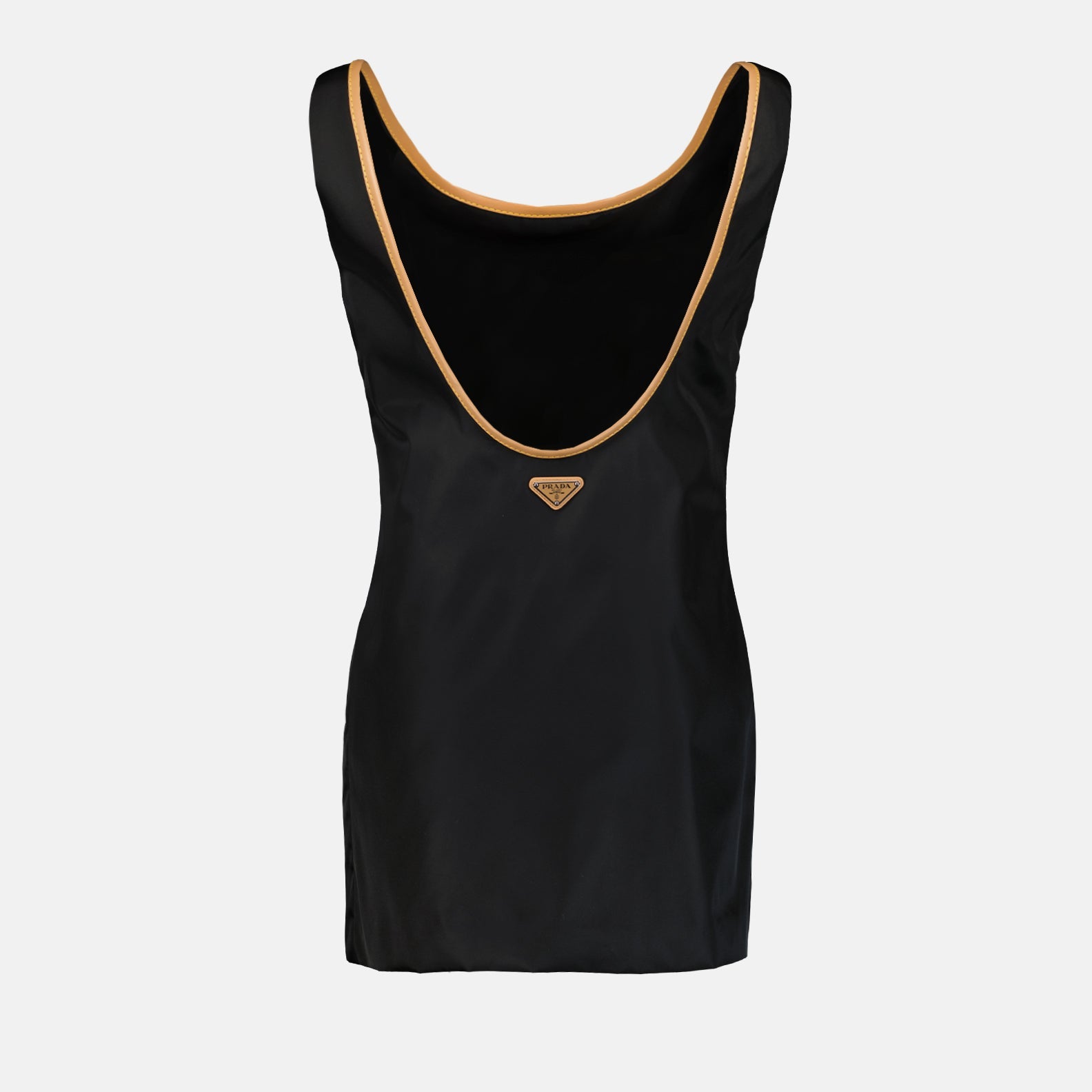 Mini black Re-Nylon dress - Prada - Women | WE IN STYLE Mini black Re-Nylon dress - Prada - Women | WE IN STYLE