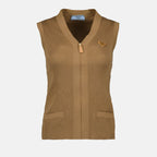 Ribbed Sleeveless Vest