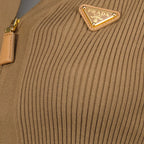 Ribbed Sleeveless Vest