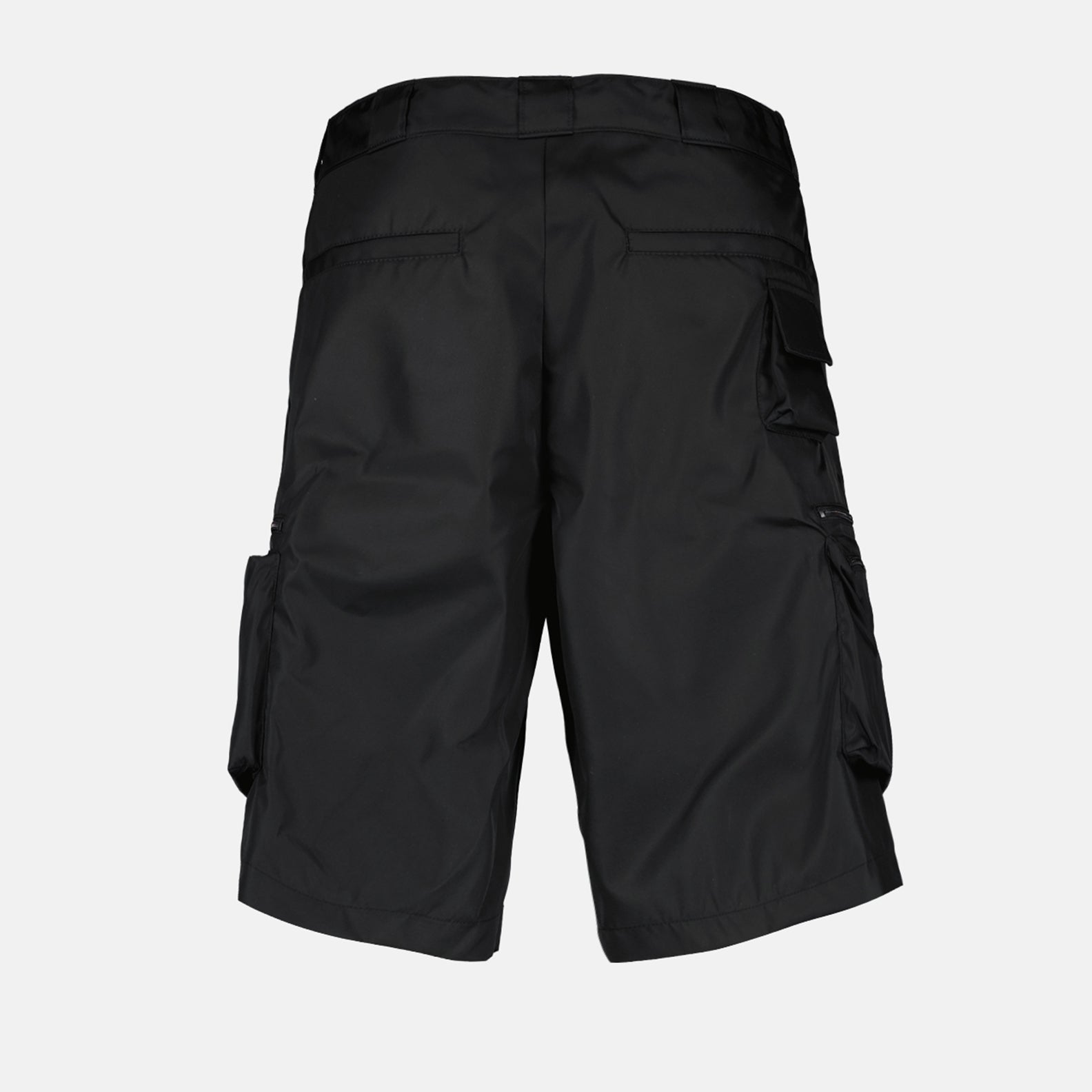 Prada, Re-Nylon, Cargo Shorts, Black Shorts, Luxury Fashion