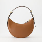 Prada leather bag, luxury shoulder bag, elegant handbag, designer accessories, high-end fashion