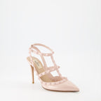Rockstud Pumps, Patent Leather Pumps, Valentino Garavani Pumps, Luxury Footwear, Designer High Heels
