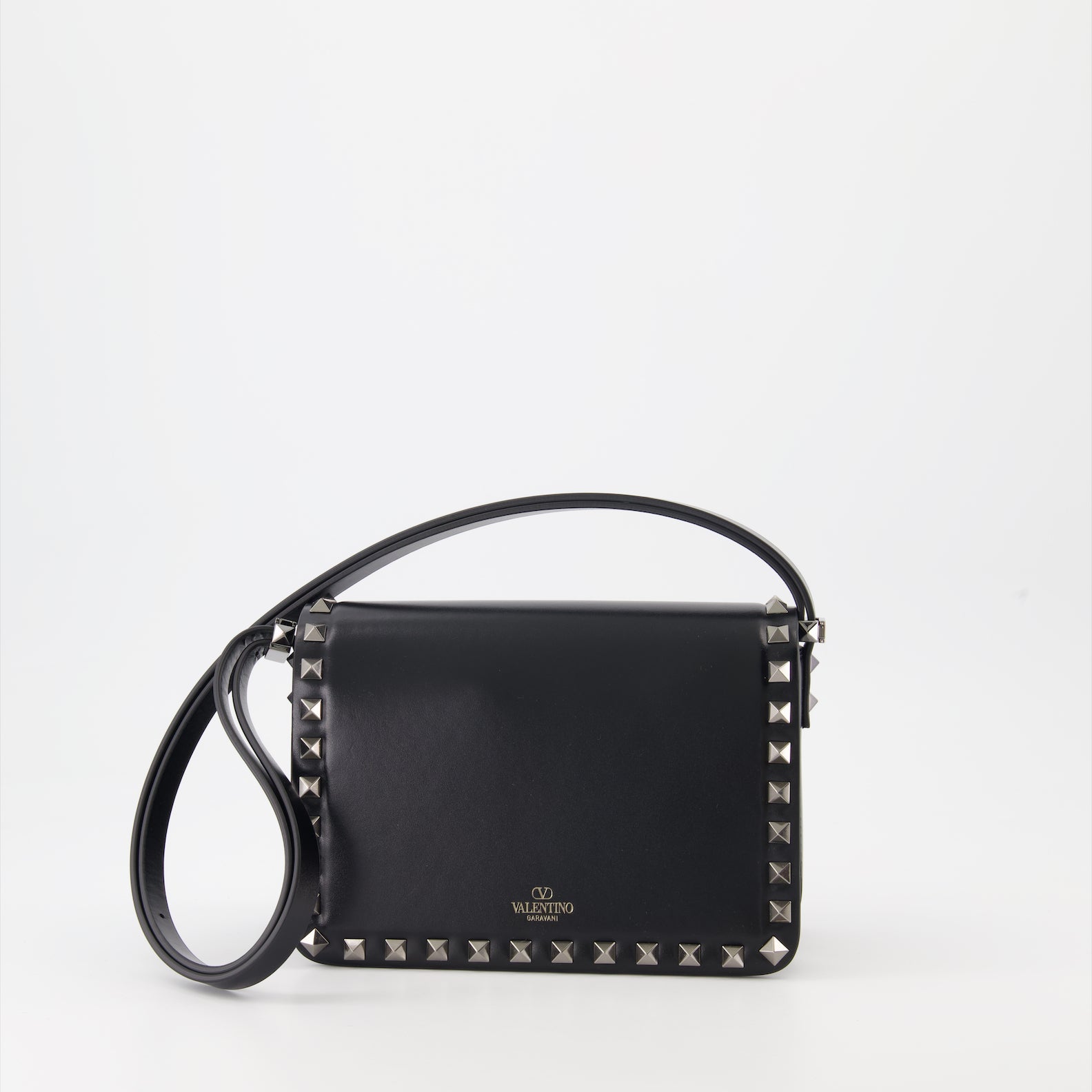 Rockstud23, Valentino Garavani, Smooth Leather Bag, Luxury Handbag, Designer Accessory