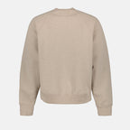 1. Ami de Coeur2. AMI Paris sweatshirt3. luxury apparel4. unisex fashion5. beige sweatshirt