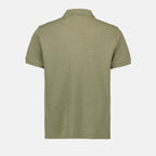 Light Green Polo, Ami de Coeur Polo, AMI Paris Clothing, Luxury Polo Shirt, Designer Polo
