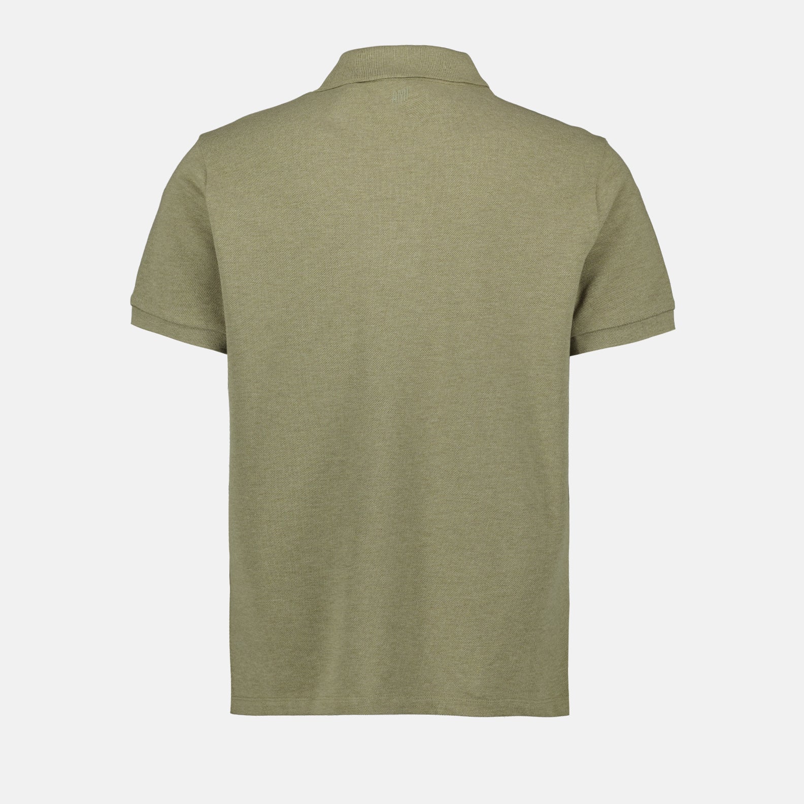 Light Green Polo, Ami de Coeur Polo, AMI Paris Clothing, Luxury Polo Shirt, Designer Polo