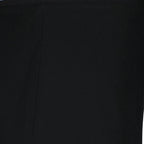 Jupe Midi Noire en Viscose