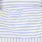 blue striped shirt, luxury casual wear, AMI Paris, elegant men's shirt, designer shirt