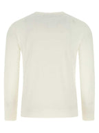 White wool sweater, Prada men's, luxury garment, men's winter fashion, Prada sweater