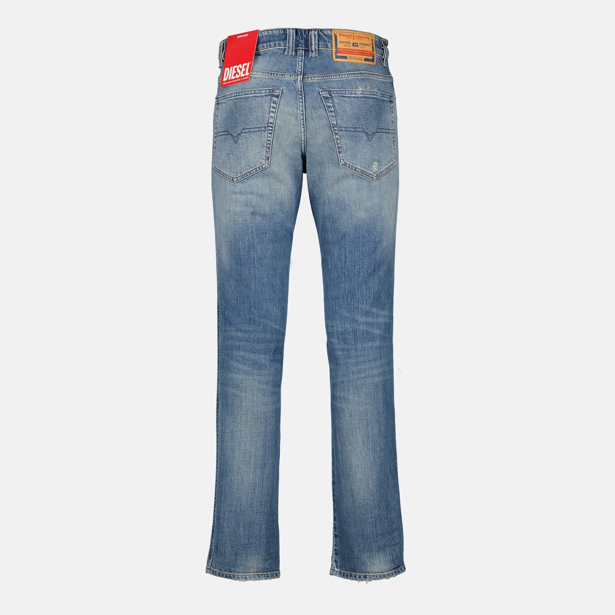 Image of jean d-vyl 1993 l32 bleu délavé by Diesel for Men - Season Spring-Summer 2026 - Back View