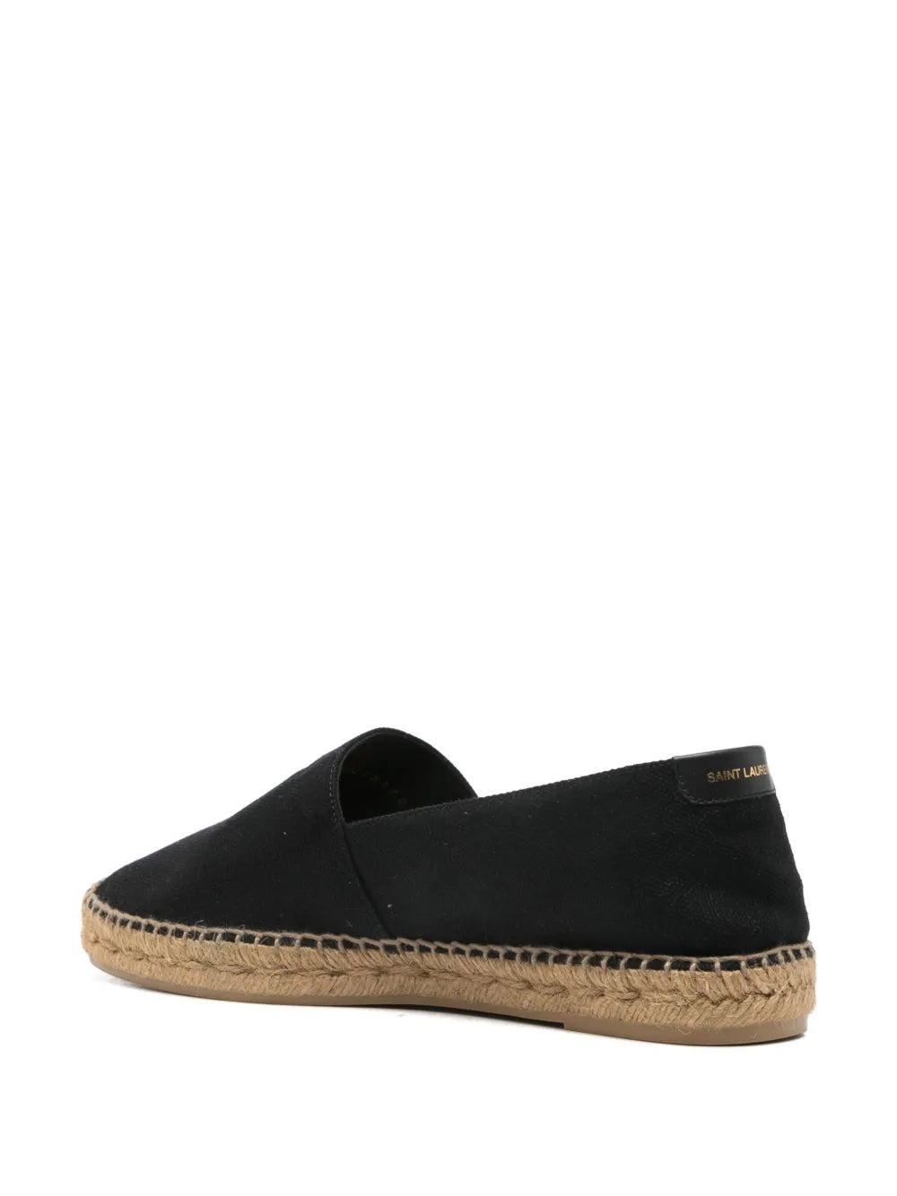 luxury espadrilles, Saint Laurent shoes, embroidered cotton espadrilles, designer footwear, casual luxury shoes