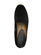 luxury espadrilles, Saint Laurent shoes, embroidered cotton espadrilles, designer footwear, casual luxury shoes